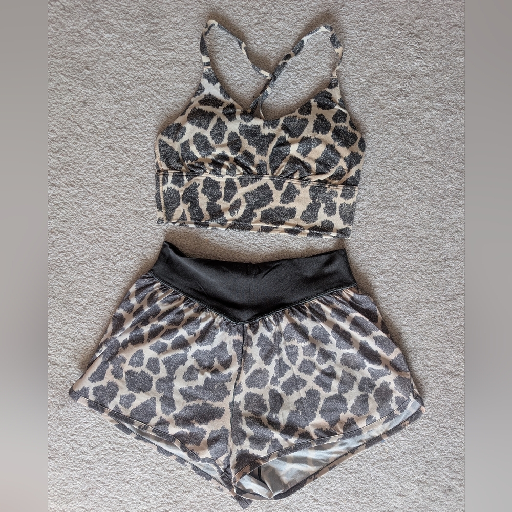 Offline By Aerie: Sports Bra And Shorts Matching Set